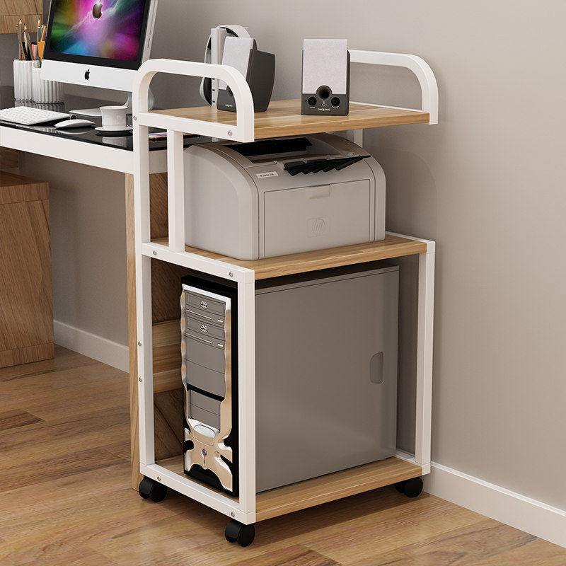 速发机层电脑主机箱托架置物架家层台式办公主多架两用放收纳架