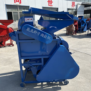 自动提升花生剥壳机 二次复剥花生种子脱壳机器 长果脱粒机