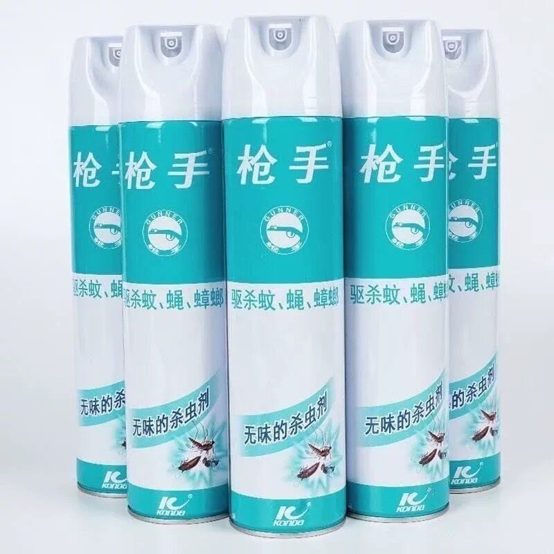 枪手杀虫剂无味气雾剂清新型家用杀虫剂（卫生农药）