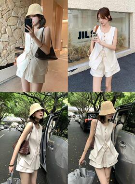 【陈书婷专享】夏季透气背心打底上衣F750-2785