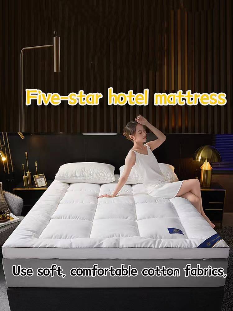 10cm Hotel soft bed mattress床垫 folding mattress topper pad 床上用品 床垫/床褥/床护垫/榻榻米床垫 原图主图