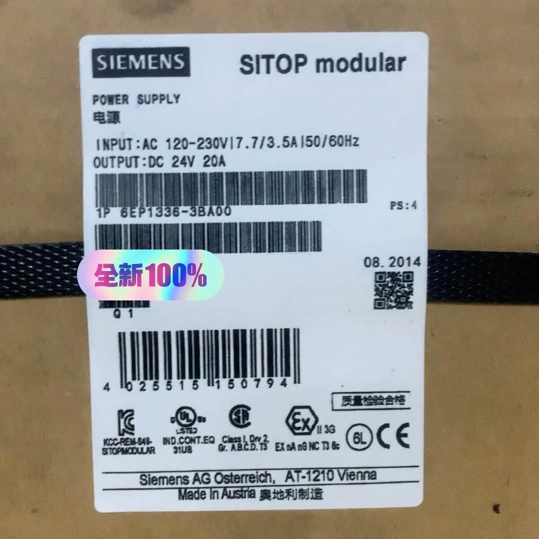 非标价全新正品6EP1336-3BA00西门子电源输出DC24Ⅴ/议价