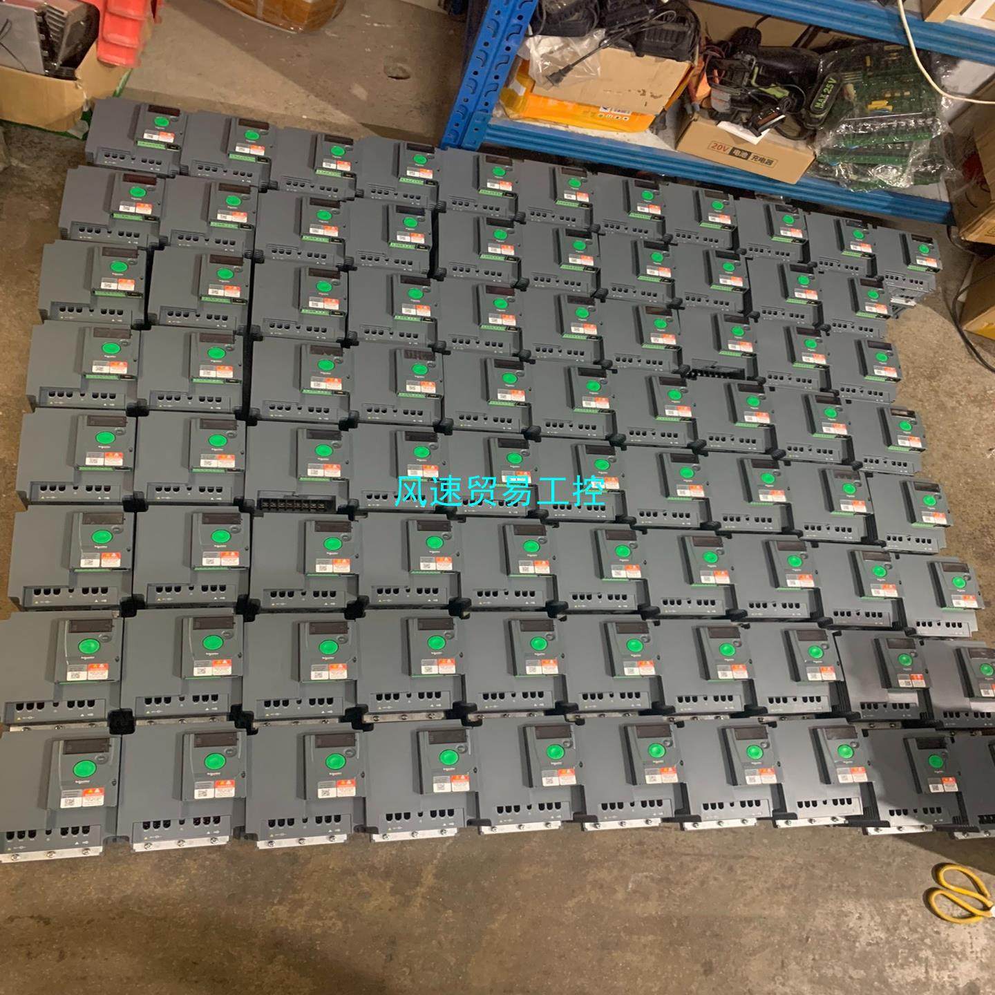 非标价施耐德ATV310变频器4KW实物拍摄95成新装柜成色议价