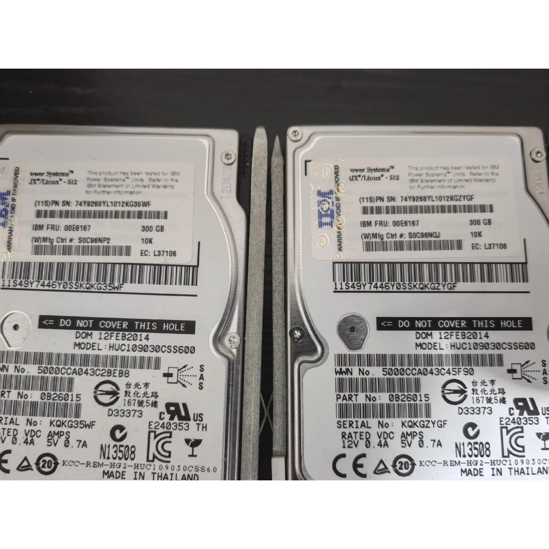 非标价IBM 300G 10K 2.5 SAS 00E6167 I议价