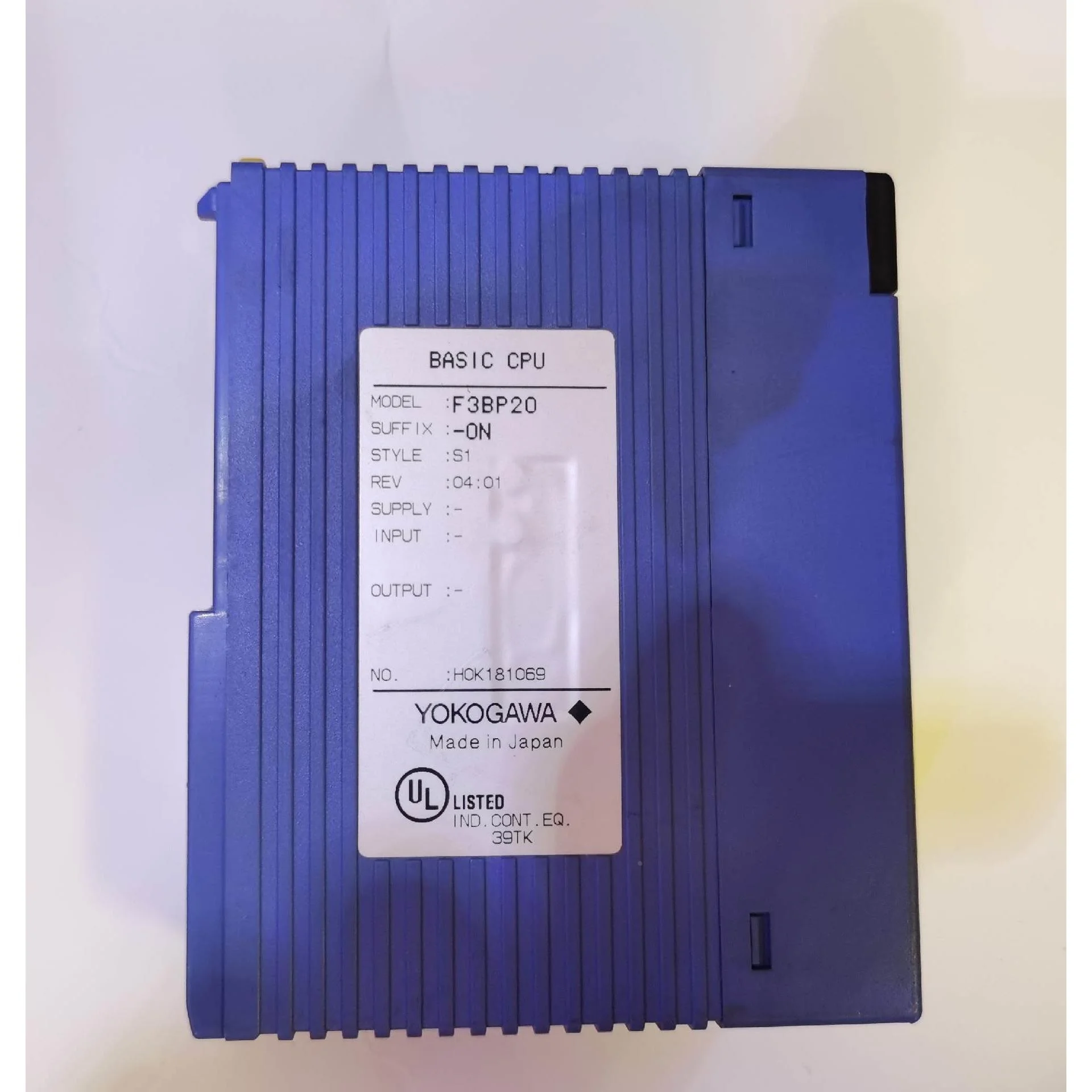 非标价横河PLC模块 F3BP20-ON 拆机件 功能正常议价