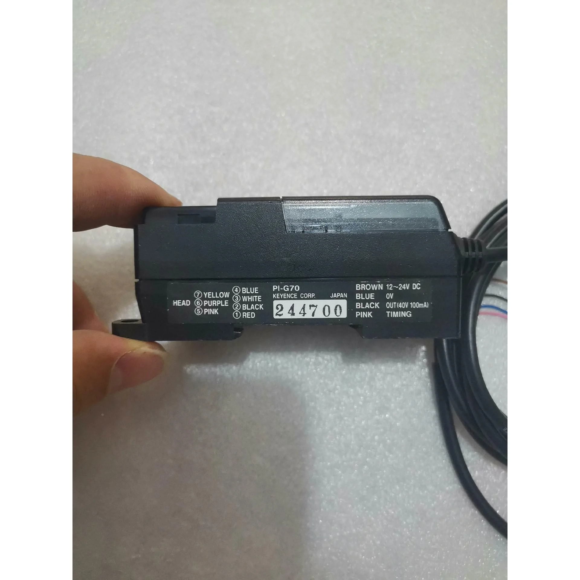 非标价KEYENCE基恩士PI-G70库存无包装一个，实物拍摄，标议价