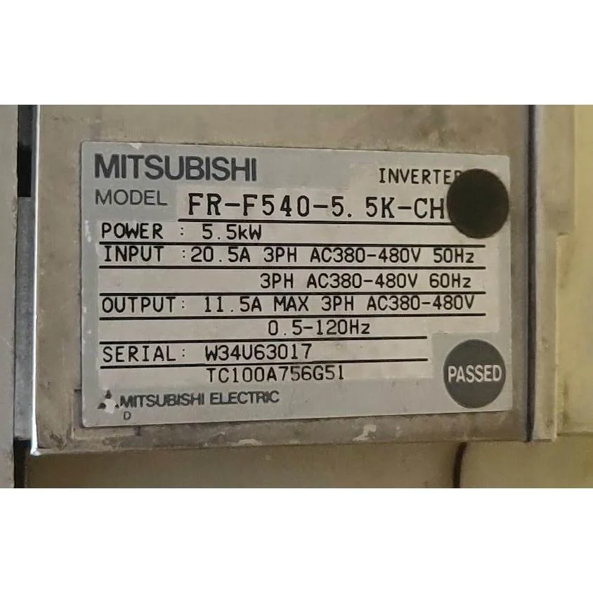 非标价三菱变频器FR-F540-5.5K-CH议价