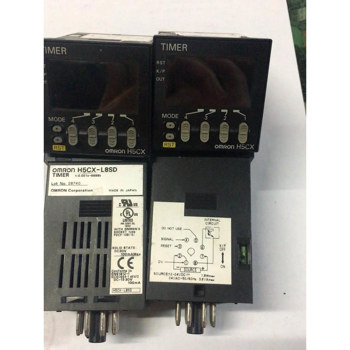 非标价OMRON数显时间继电器H5CX-L8SD议价