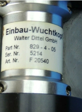 非标价Dittel F 20540嵌入式固定头829-4-05 二议价