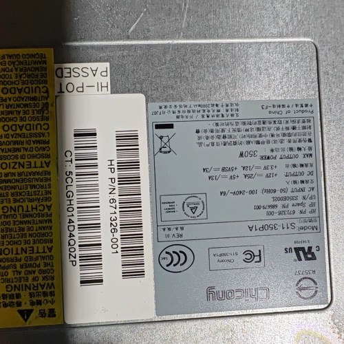 非标价HP DL320E Gen8 G8 服务器电源671326-议价