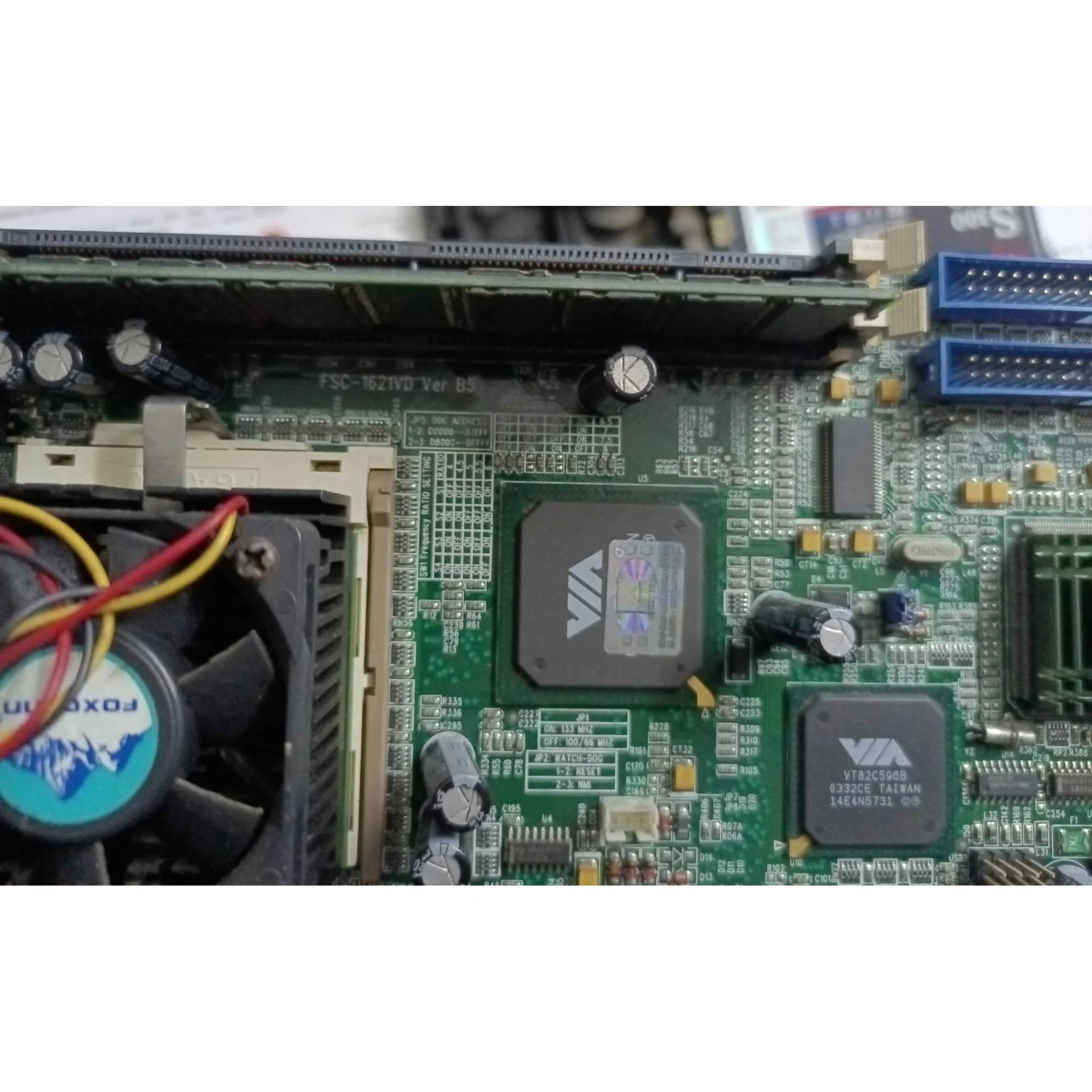 非标价FSC-1621VD VER.B5正常使用拆机2套，带CPU议价