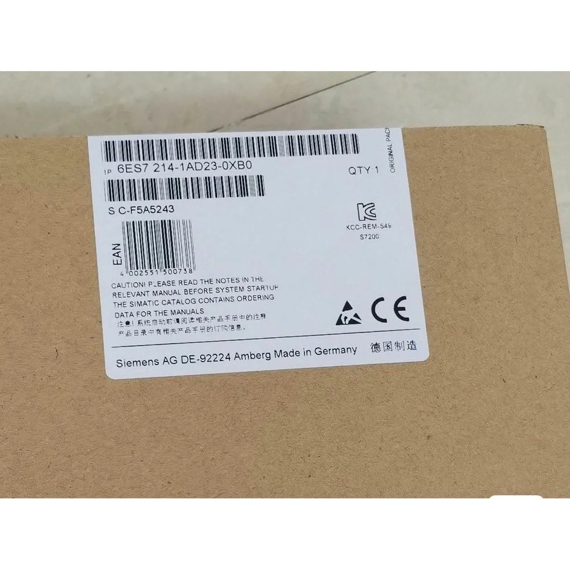 非标价6ES7214-1AD23-0XB0议价