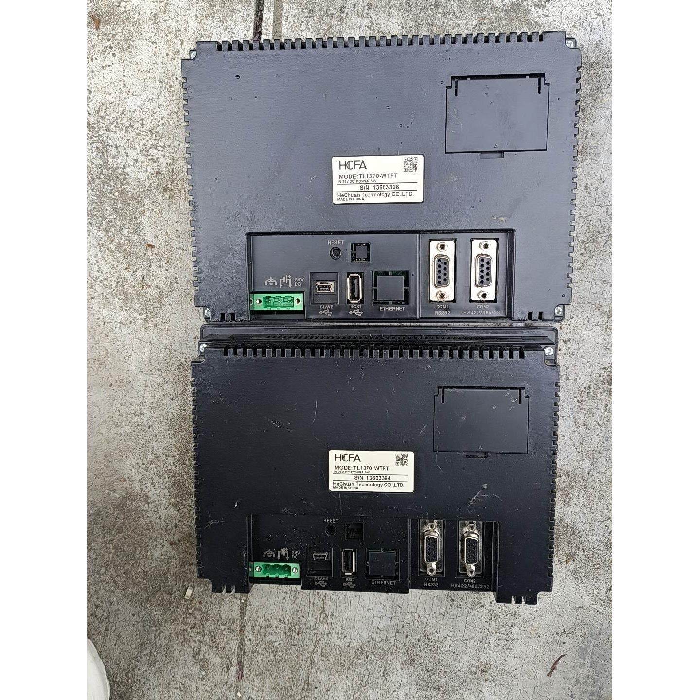 非标价禾川触摸屏TL1370-WTFT拆机的，功能包好，成色随便擦议价