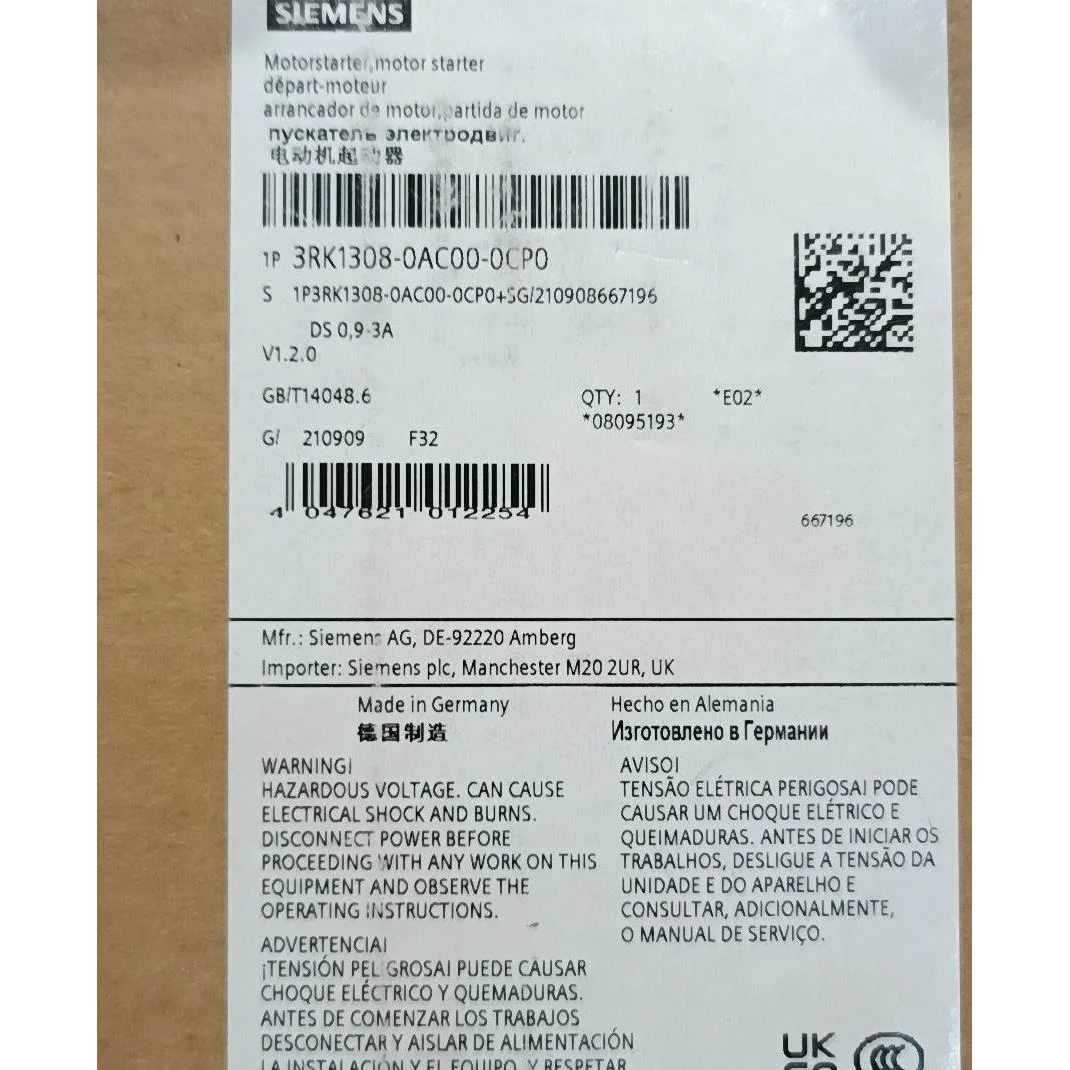 非标价3RK1308-0AC00-0CP0 西门子正品包邮议价