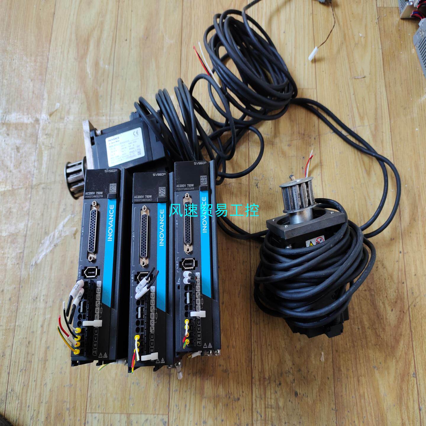 非标价汇川伺服驱动器sv660ps5r5i 电机ms1h1-75b议价