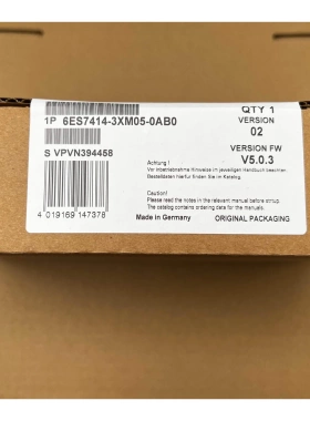 非标价6ES7 414-3XM05-0AB0，全新未拆封西门子PL议价