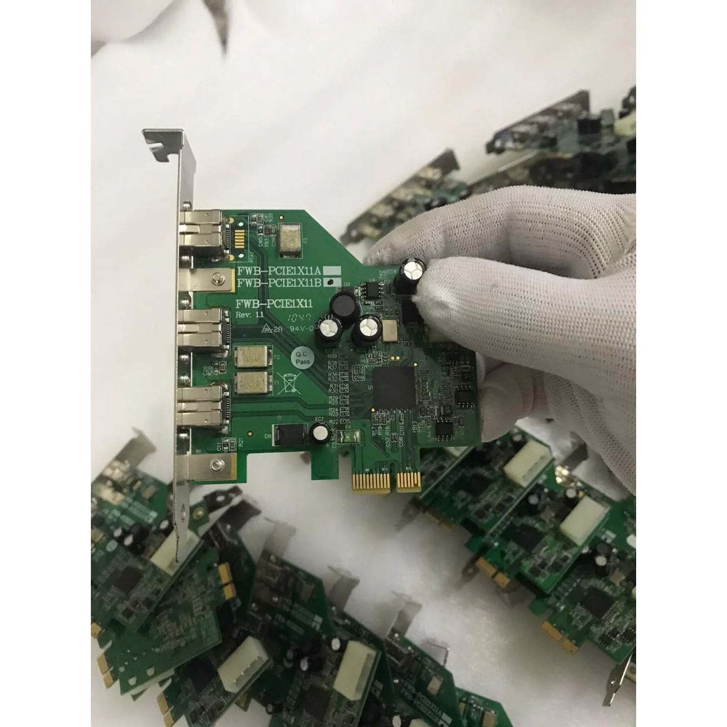 非标价拆机1394卡，FWB-PCIE1X21A，FWB-PCIE议价