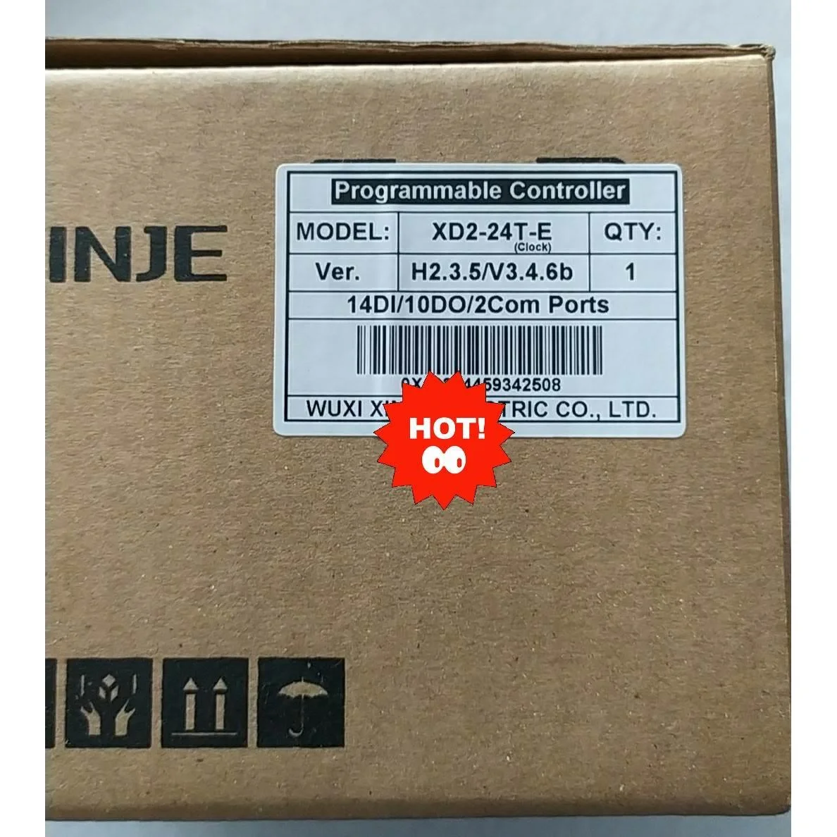 非标价信捷XD2-24T-E，3只，全新未用，实拍图 。功能包好，议价