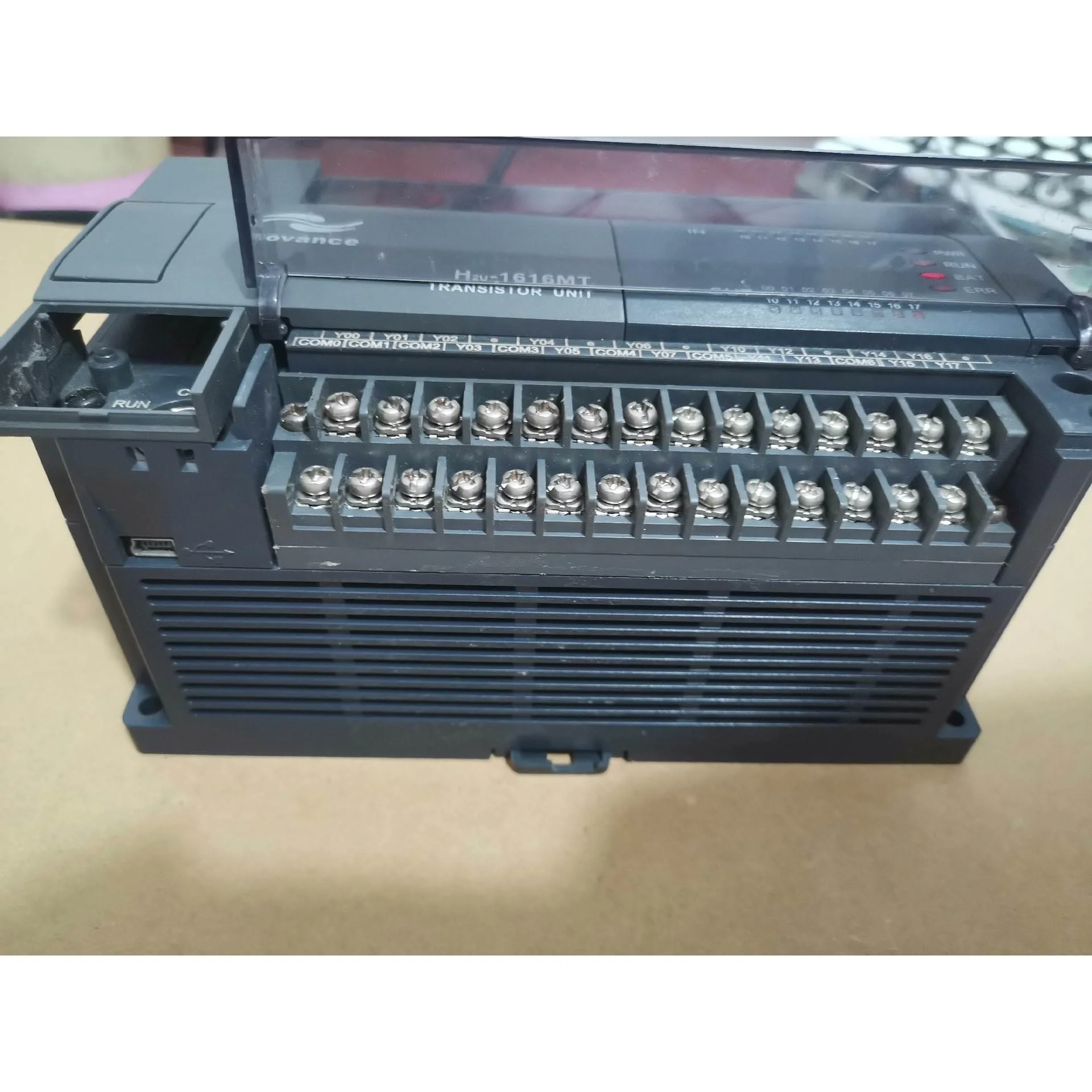 非标价汇川H2U-1616MT-XP拆机一台，实物拍摄成色如图，功议价