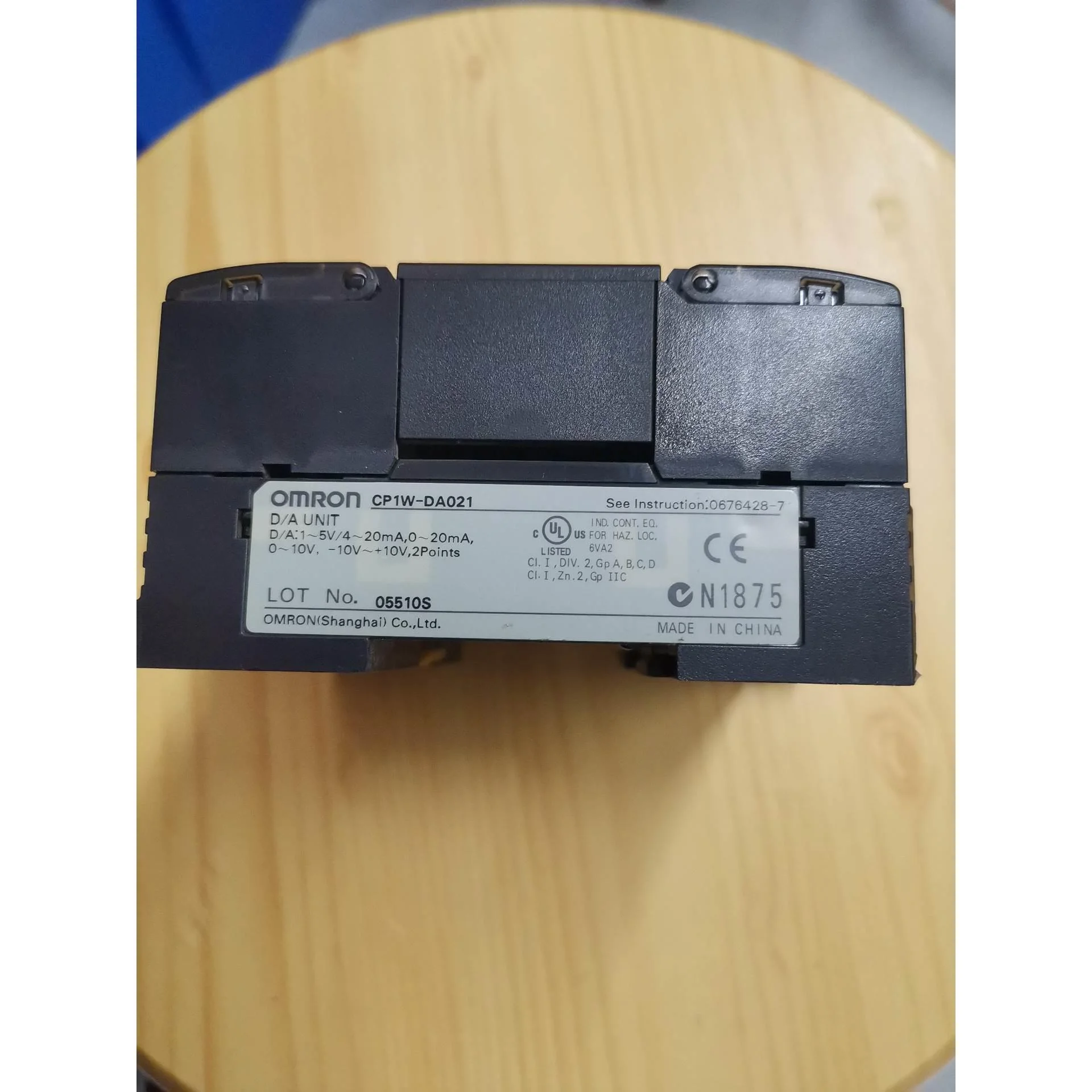 非标价Omron/欧姆龙CP1W-DA021 欧姆龙PLC，实物图议价