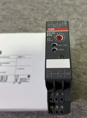 非标价ABB 模块信号模拟器CC-U/RTD 货号1SVR0400议价