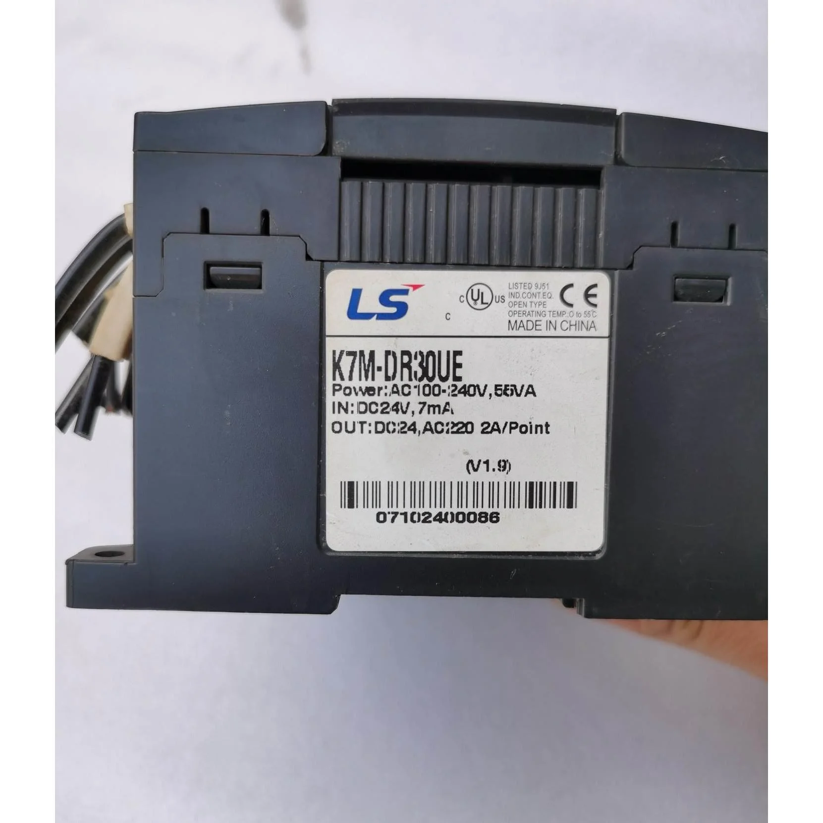 非标价拆机K7M-DT40U可编程控制器韩国LS产电PLC，功能包议价