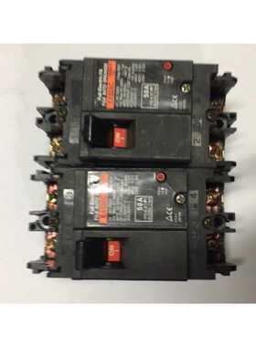 非标价日本富士总制开关EA52AC拆机件2P50A议价