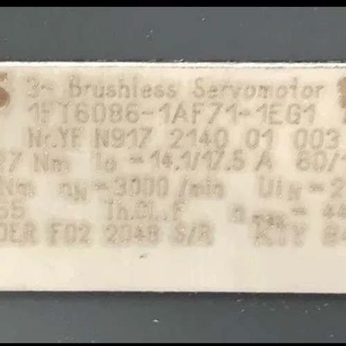 非标价同步伺服电机1FT6086-1AF71-1EG1 议价