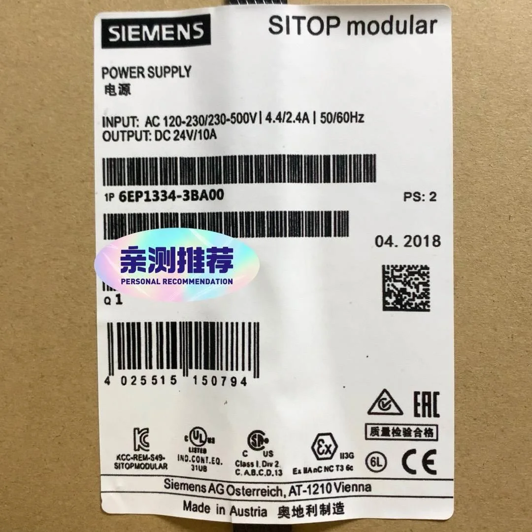 非标价99新正品6EP1334-3BA00 SlTOP modul议价