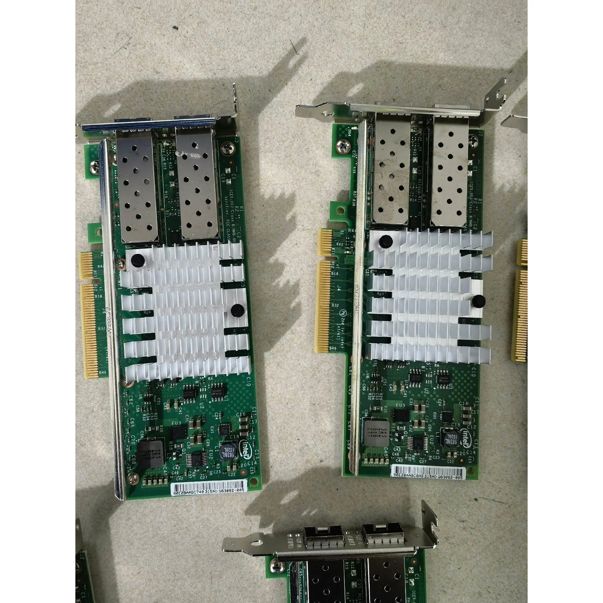 非标价Intel X520-DA2 SR2 82599ES网卡 双议价