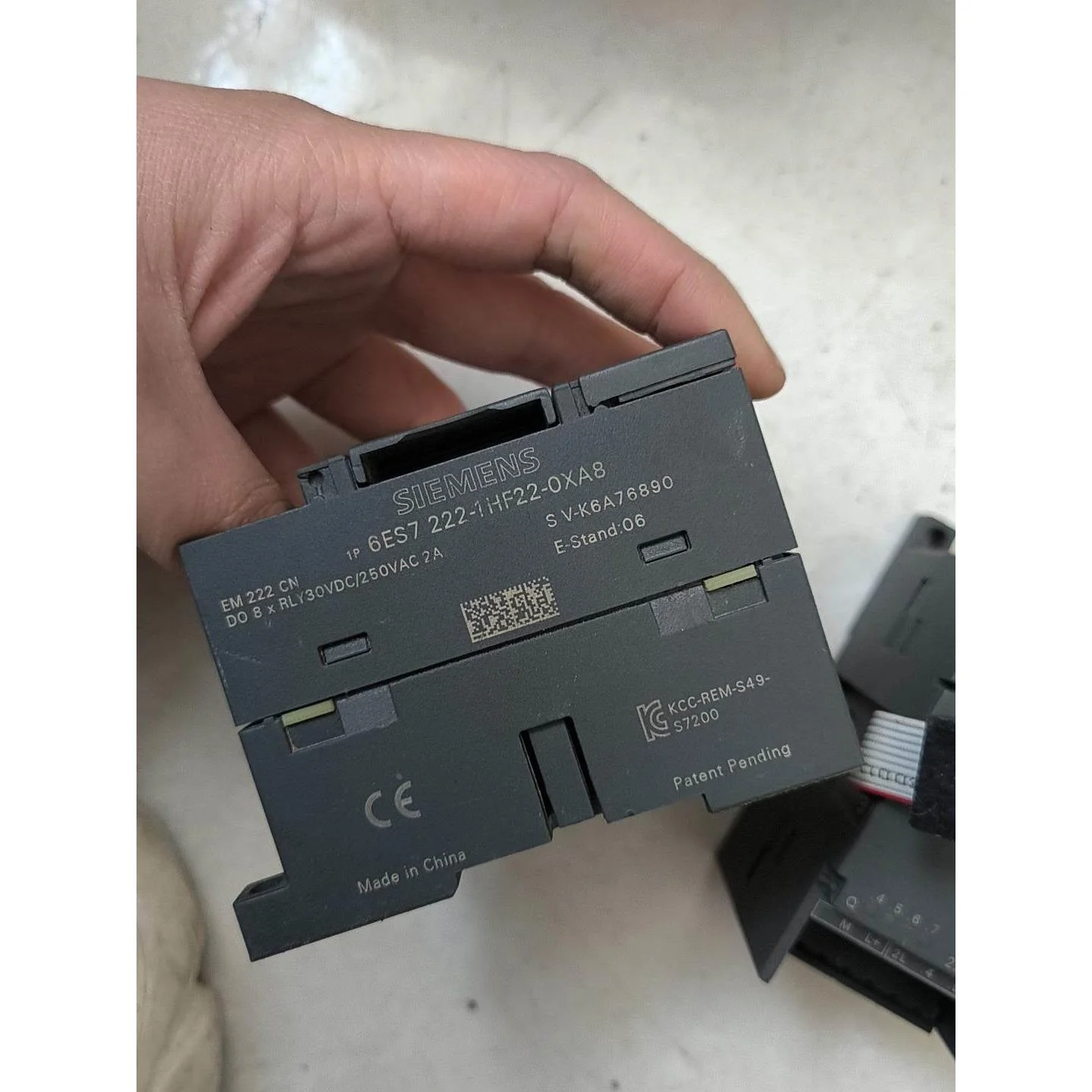 非标价西门子拓展模块型号222-1HF22-OXA8.成色如图，正议价