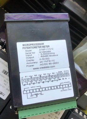 非标价createke高精度仪表 ATMP-YYN12 成色新图片议价