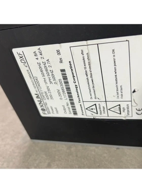 非标价赐福驱动器DXFE11240042拆机8成新400W，功能正议价