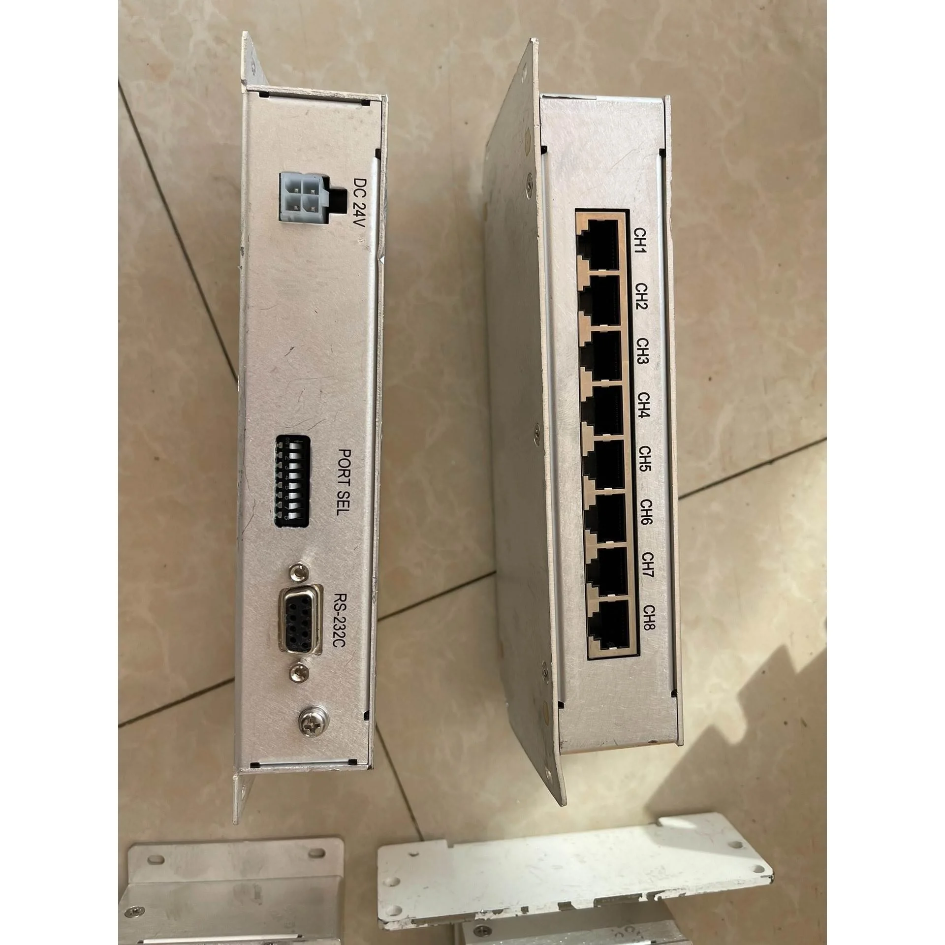 非标价RFPT RS232信号转8路网口模块，型号8CH_MUX议价