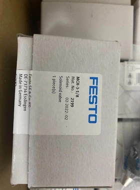 非标价FESTO 电磁阀 2199 MCH-3-1/8 现货正品议价