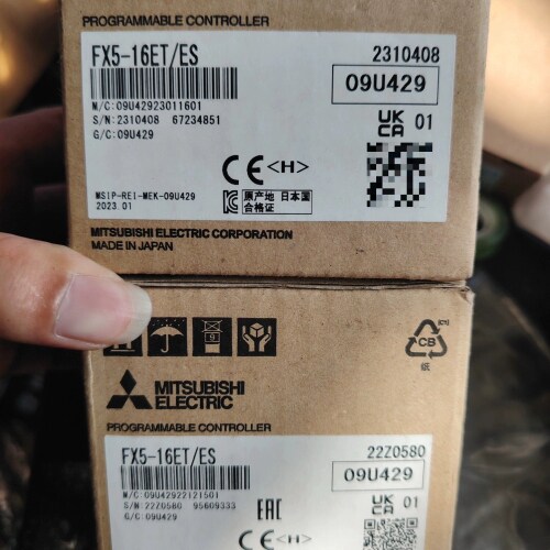 非标价plc模块 fx5 16et es  全新议价