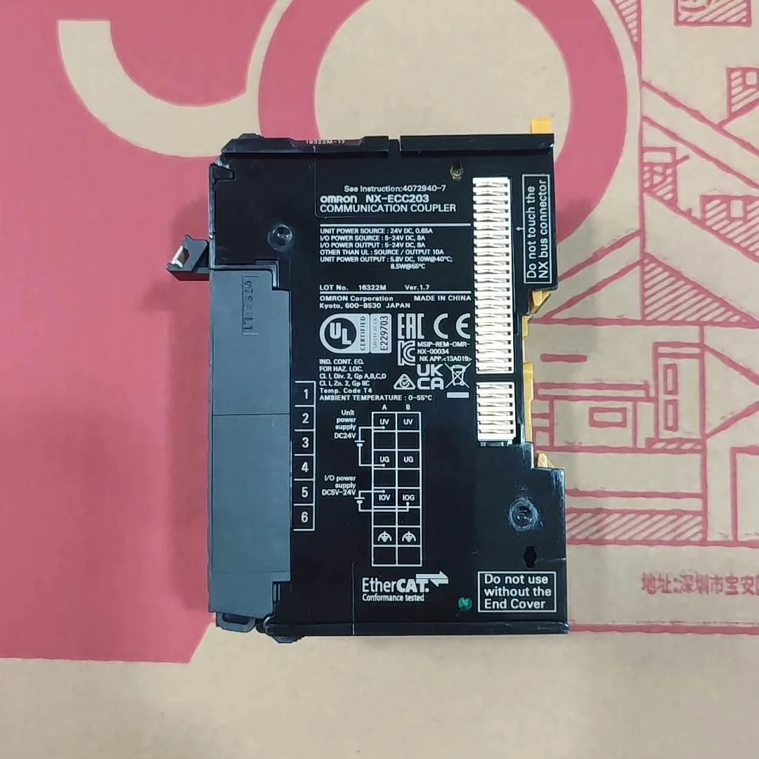 非标价NX-ECC203，欧姆龙PLC，二手拆机原装正品，已初始化议价