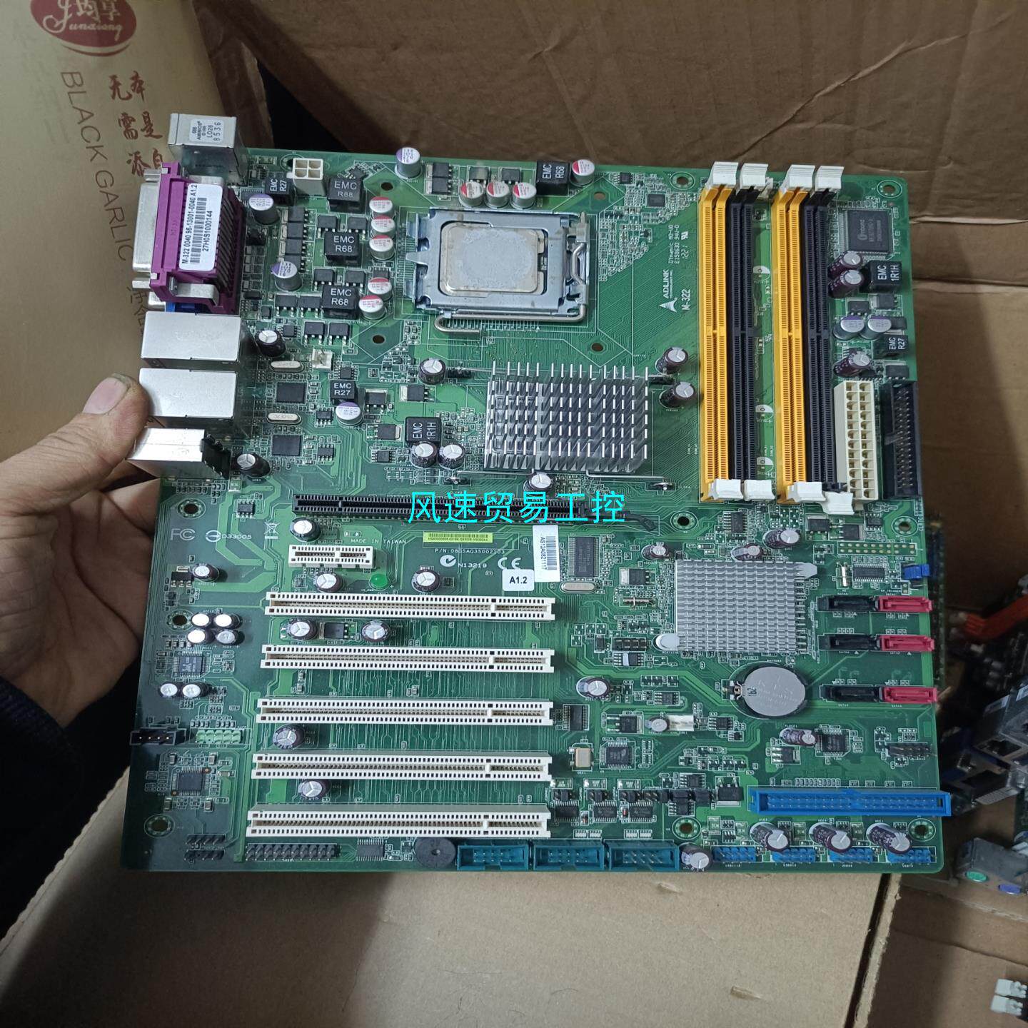 非标价ADLINK 凌华工控机主板M-322 0040议价
