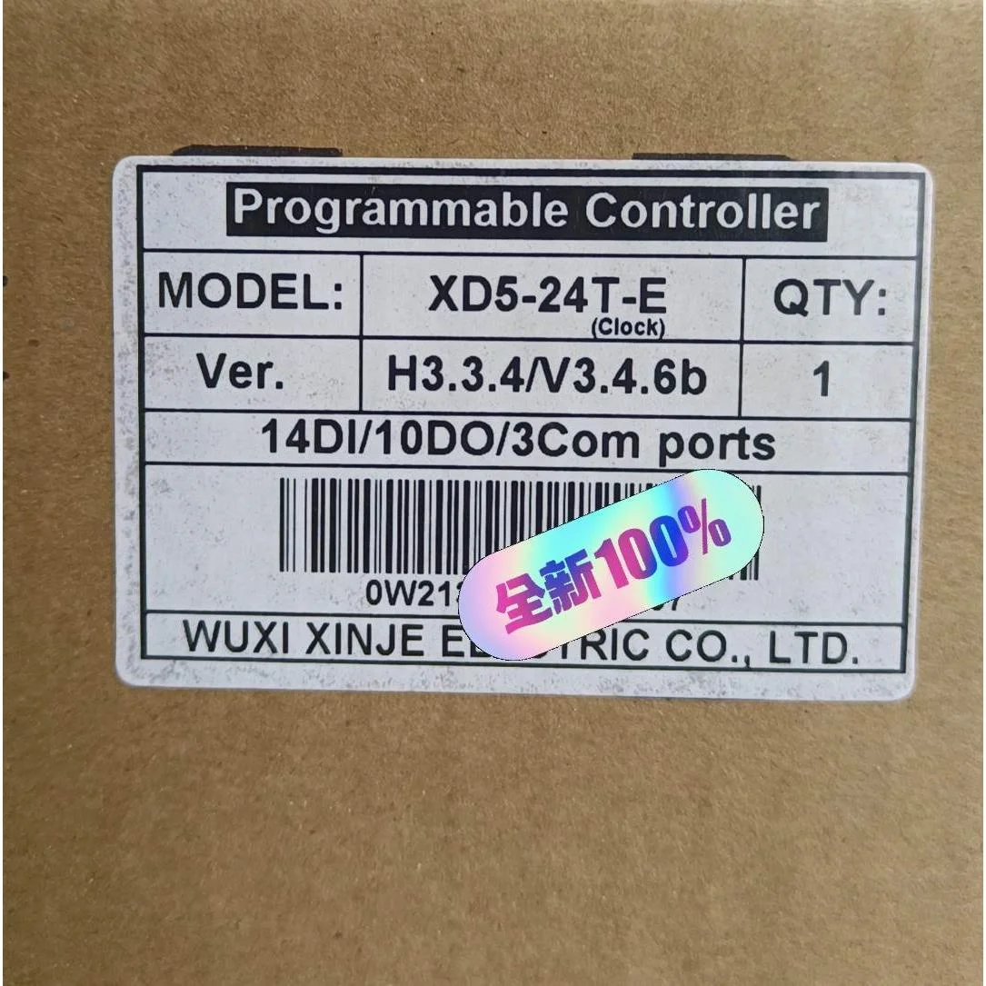 非标价信捷XD5-24T-E，5只，全新未拆封，实物图。自带2轴高议价