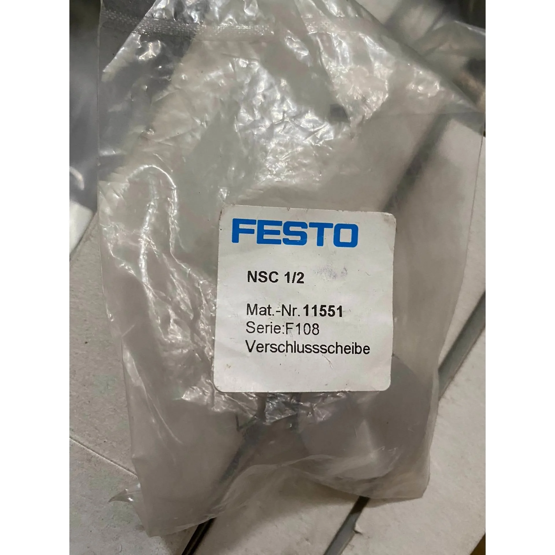 非标价FESTO 费斯托隔离片11551 NSC-1/2-3-议价