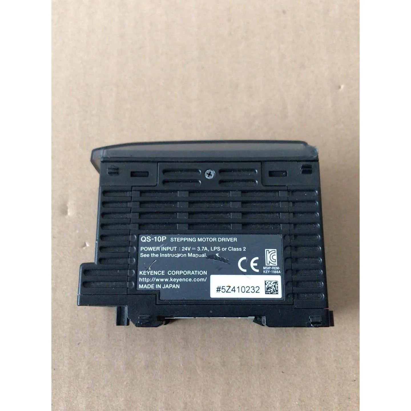 非标价基恩士KEYENCE QS-10P步进电机驱动器,通电能显示议价