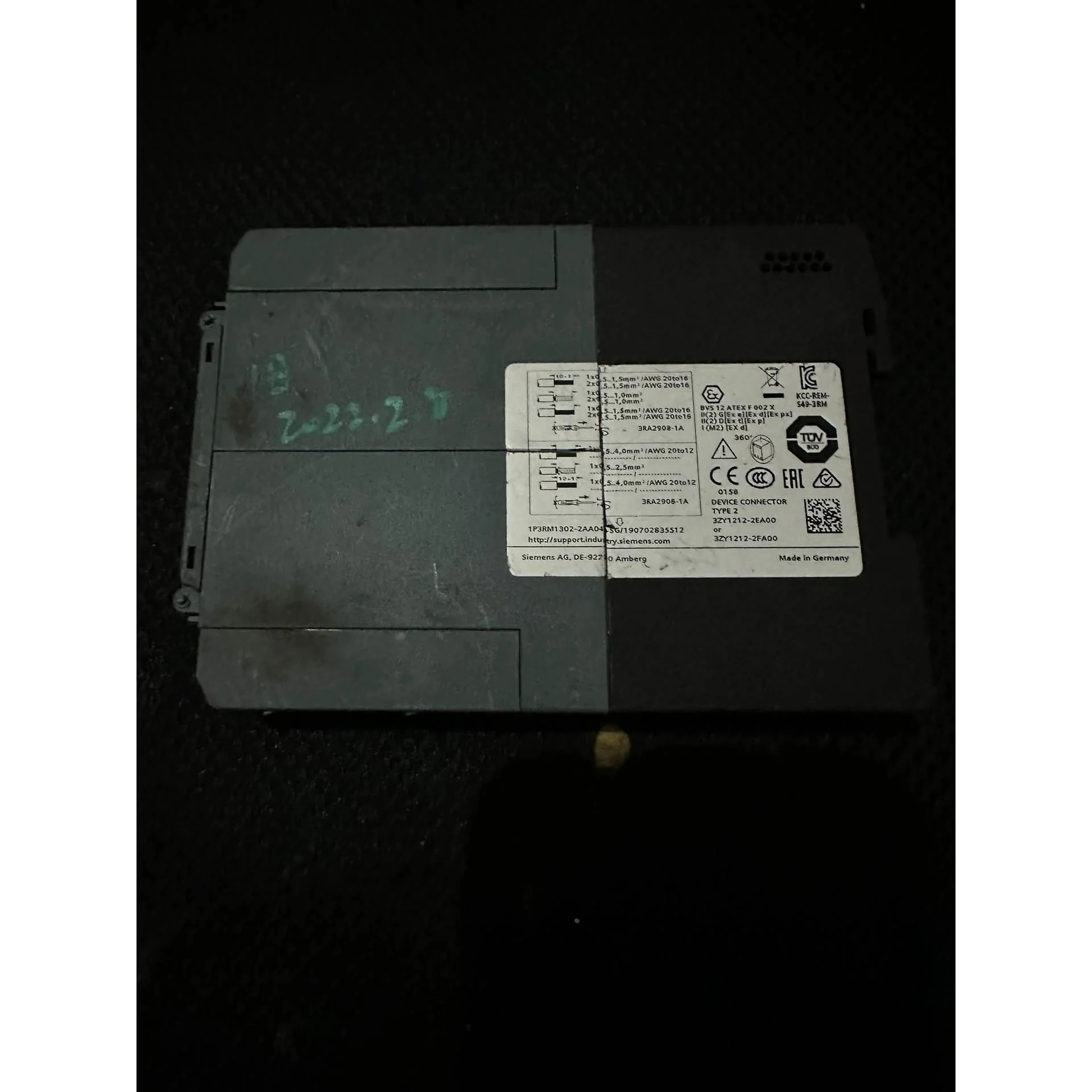 非标价拆机SIEMENS西门子软启动器一台 3RM1302-2AA议价