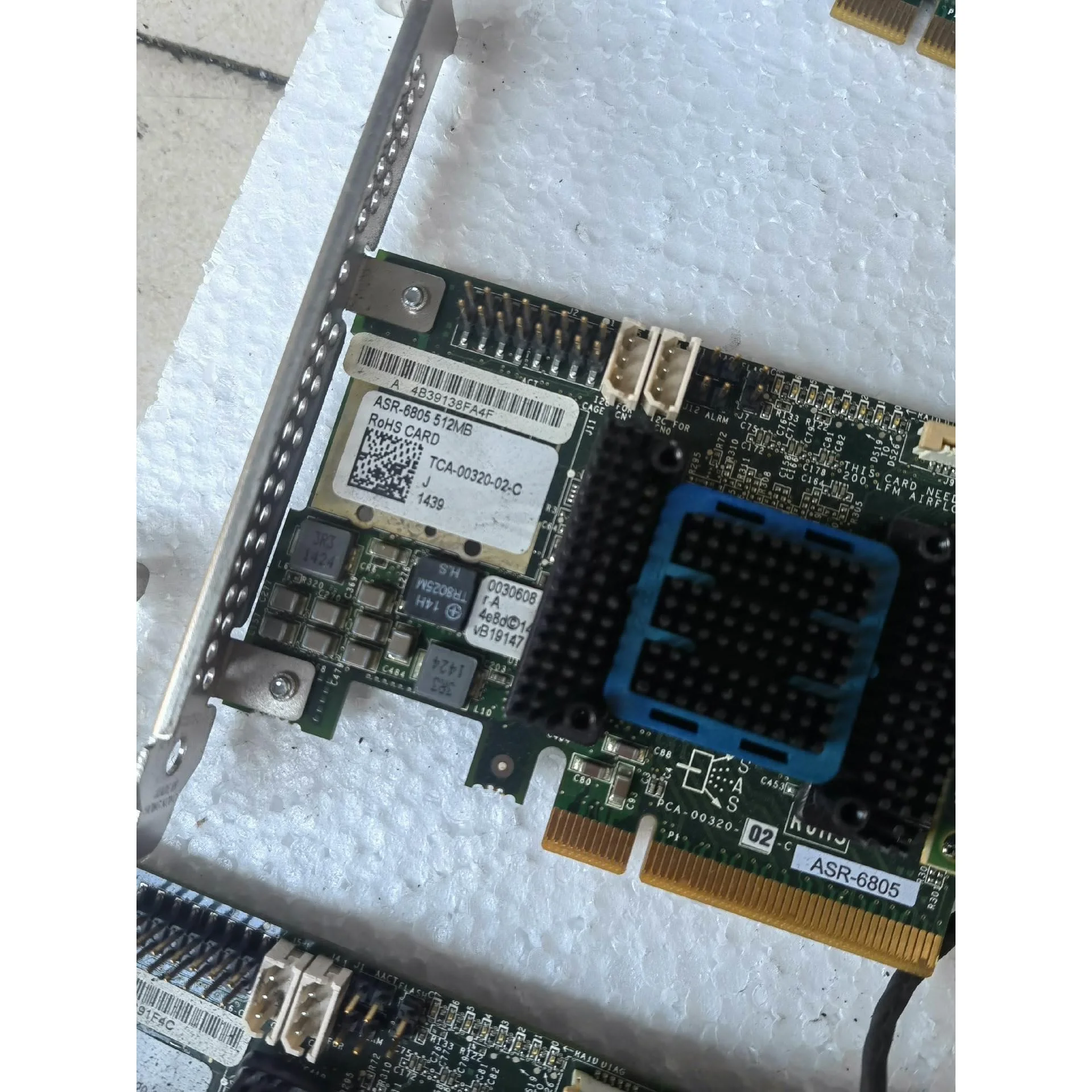 非标价拆机品 Adaptec ASR-6805 512MB PC议价