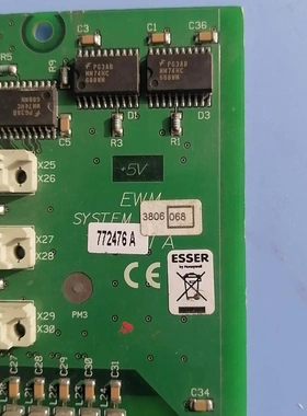 非标价德国安舍ESSER772476扩展板，一块，功能完好，主机拆议价