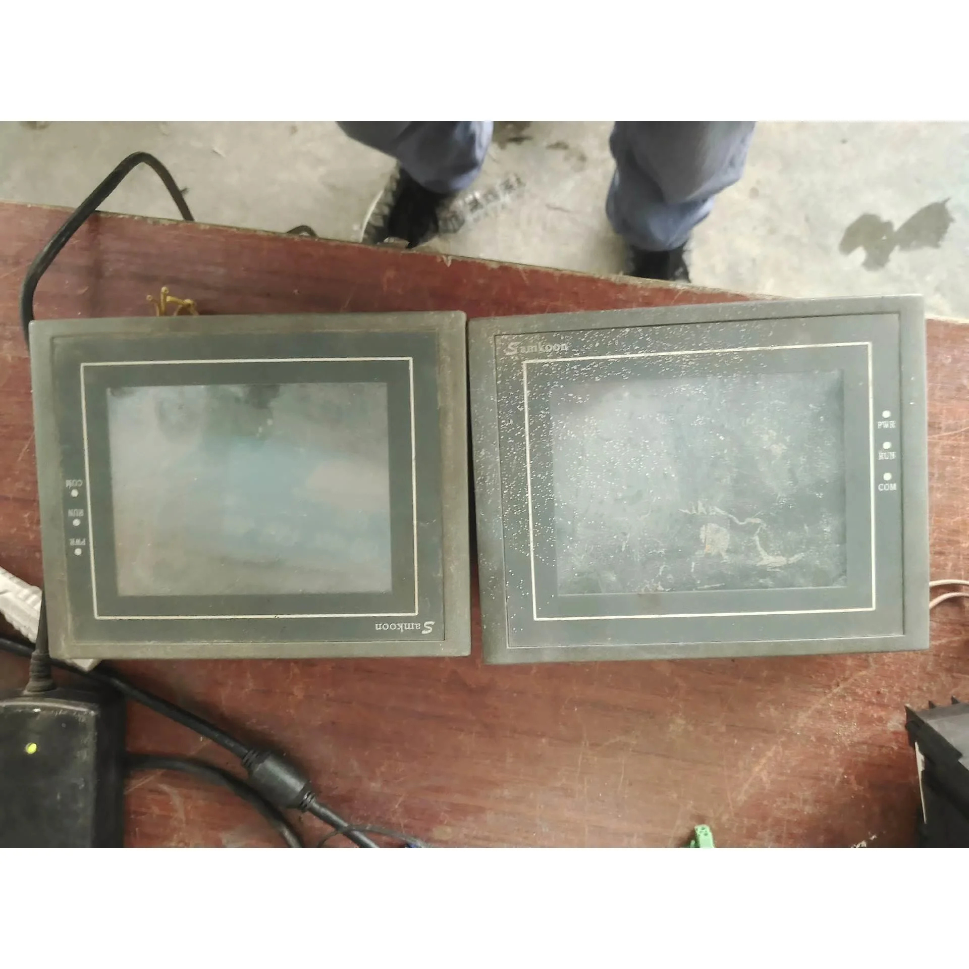 非标价Samkoon触摸屏显控SA-5.7b实物如图 有两台 一百议价