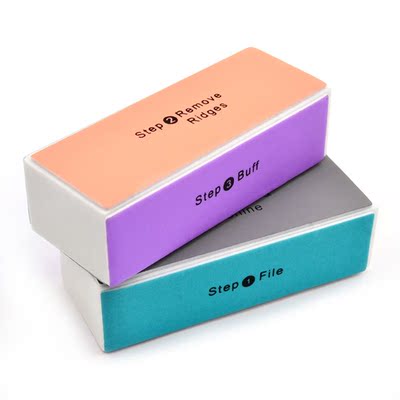 Nail Art Tools Shiner Polish Buffer File Care Tools 4-Ways