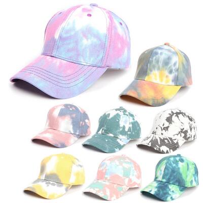 New gradient color baseball cap men women sunshade hat鸭舌帽