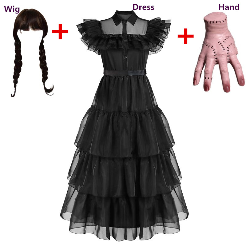 Wednesday Cosplay Girl Costume Cosplay Princess Costume Birt