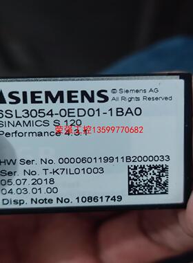 【荣强工控】西门子6SL3054-0ED01-1BA0
