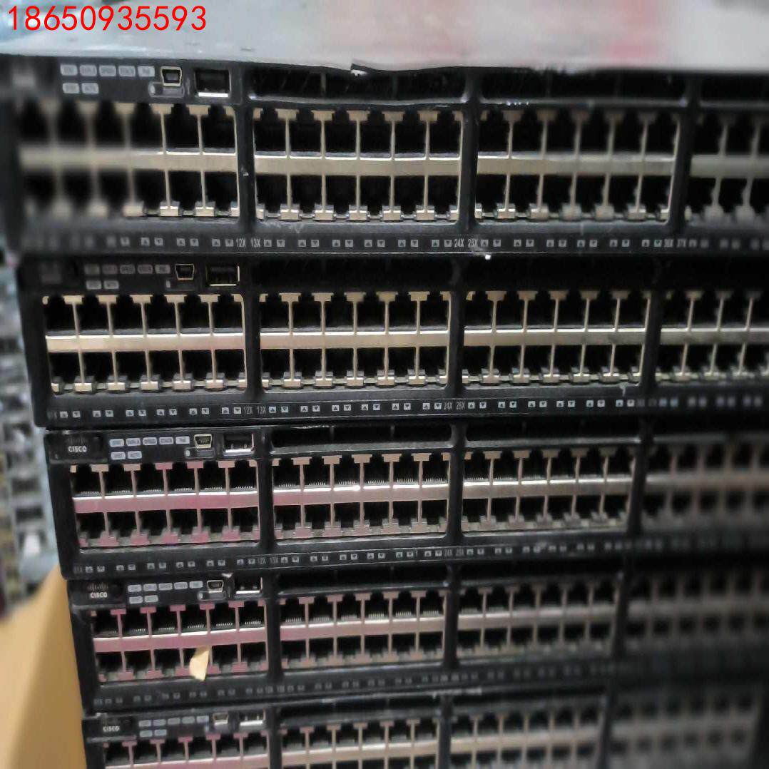 WS C3650-48FS/K9 48口千兆交换机 九成新,